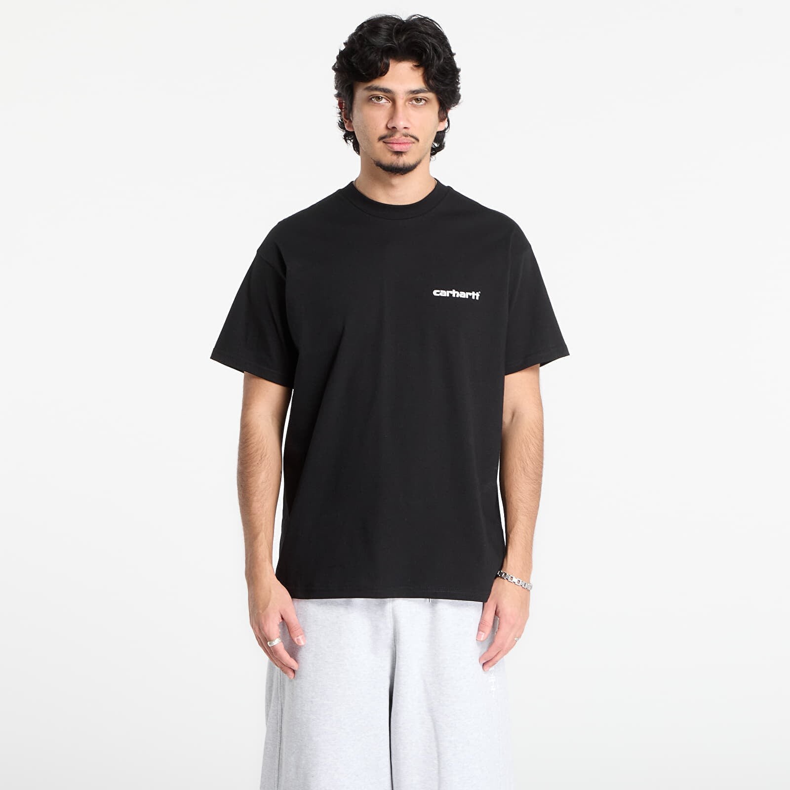 Tričko Carhartt WIP S/S Archive Lines T-Shirt UNISEX Black XL