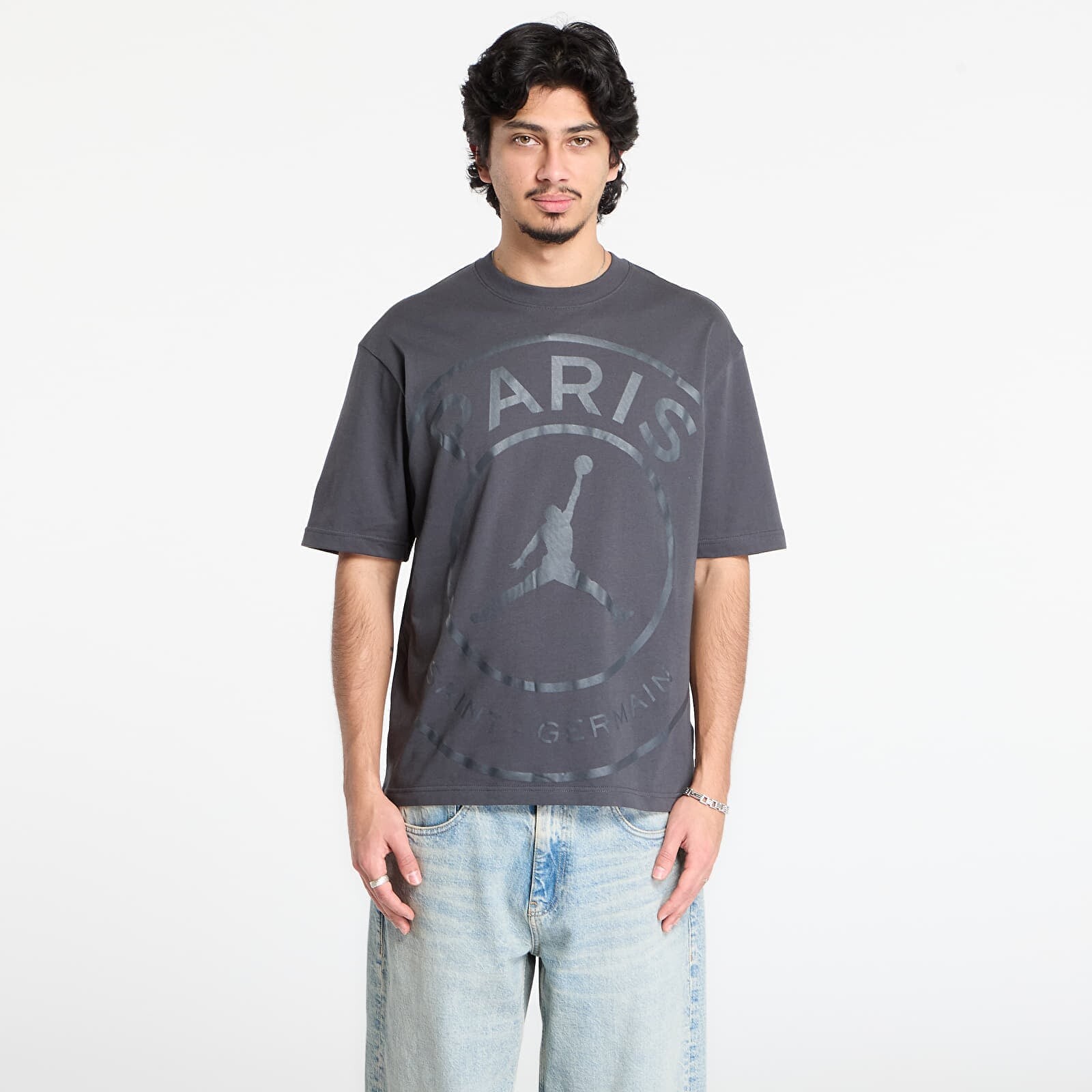 Tričko Paris Saint-Germain Men's T-Shirt Anthracite XS