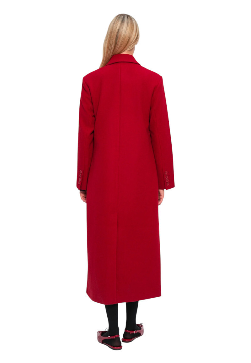 Dámsky červený kabát Only