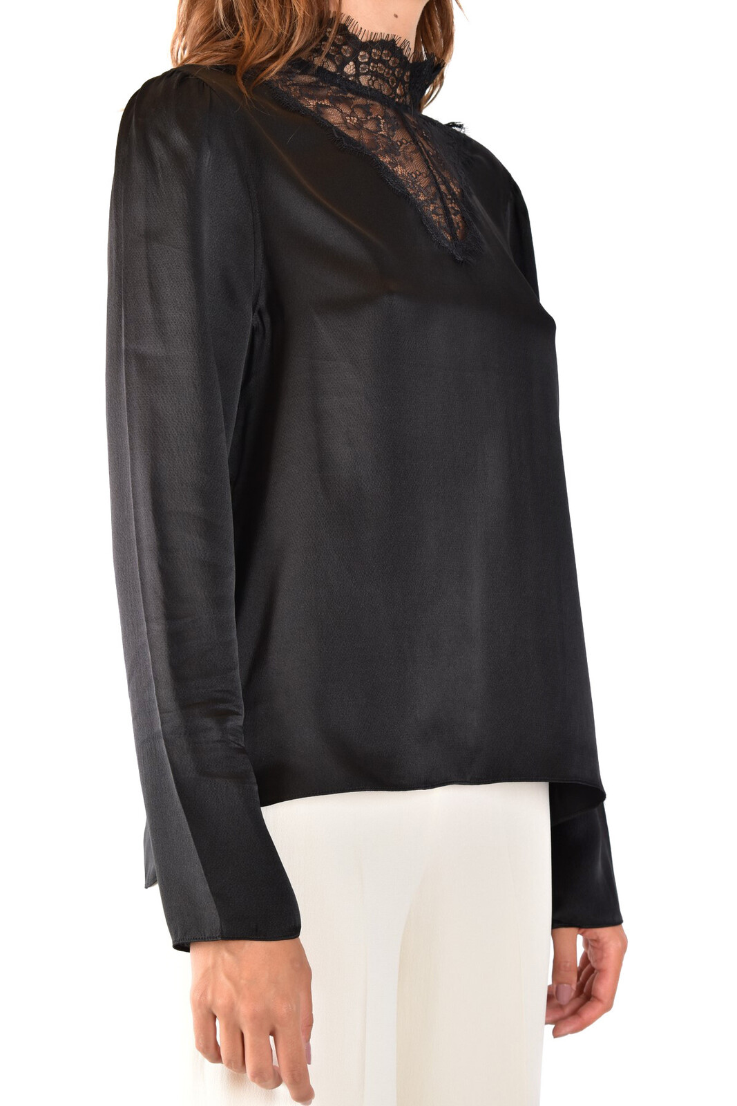 Hodvábna blúzka Armani Exchange