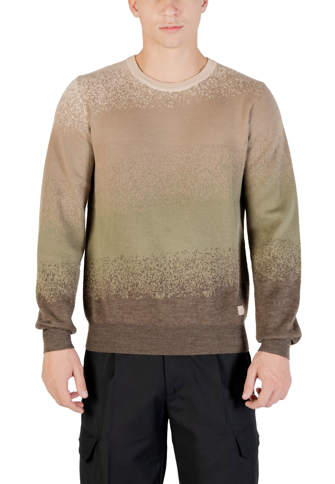 Gianni Lupo pánsky sveter s okrúhlym výstrihom