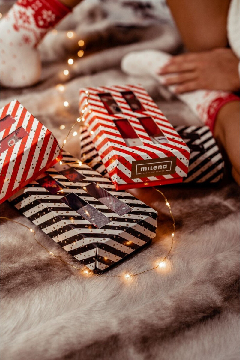 Milena vianočný set ponožiek pre mužov