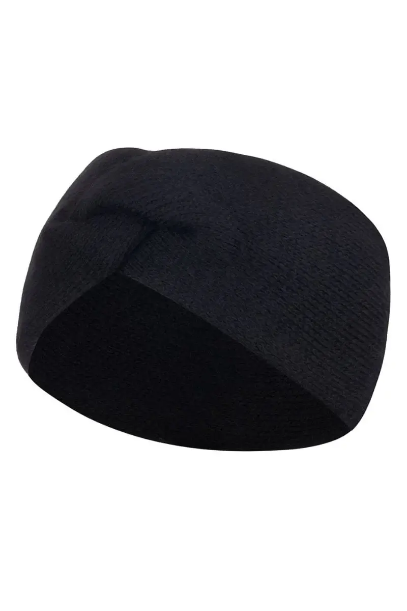 Čelenka Ander COSTANZA z vlny a alpaky - čierna