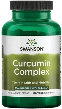 Swanson curcumin complex kurkuminový komplex 350 mg 120 kapsúl