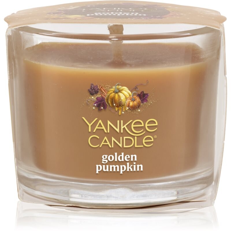 Yankee Candle Golden Pumpkin votívna sviečka glass 37 g