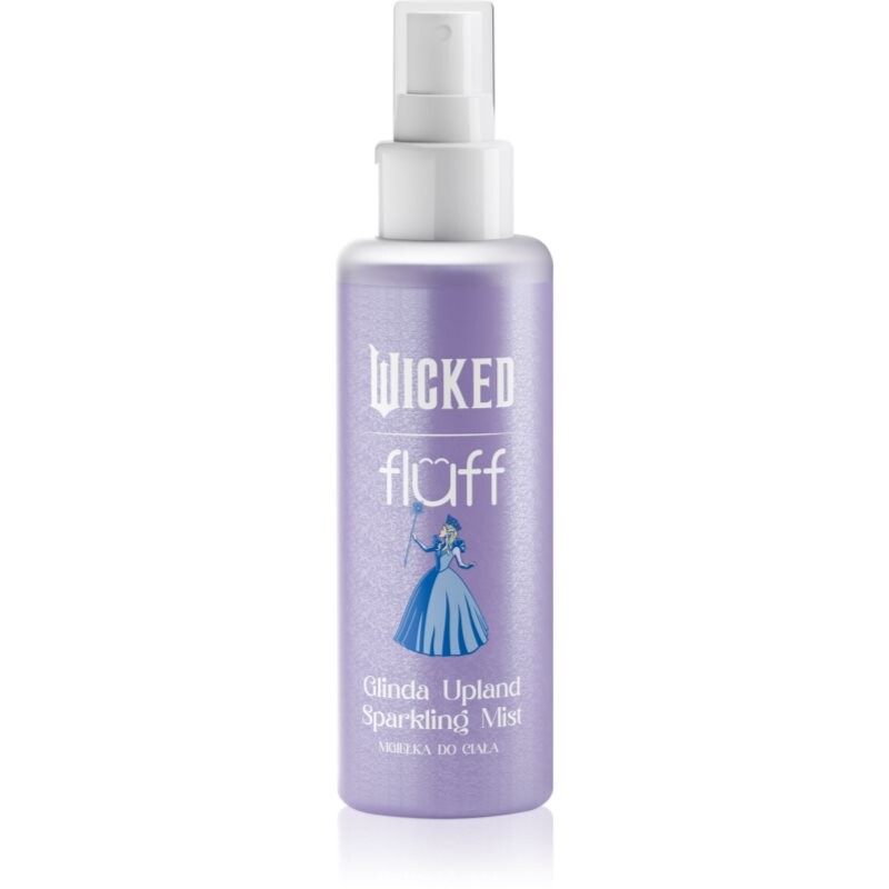 Fluff Wicked Glinda Upland Sparkling Mist telový sprej s trblietkami 150 ml