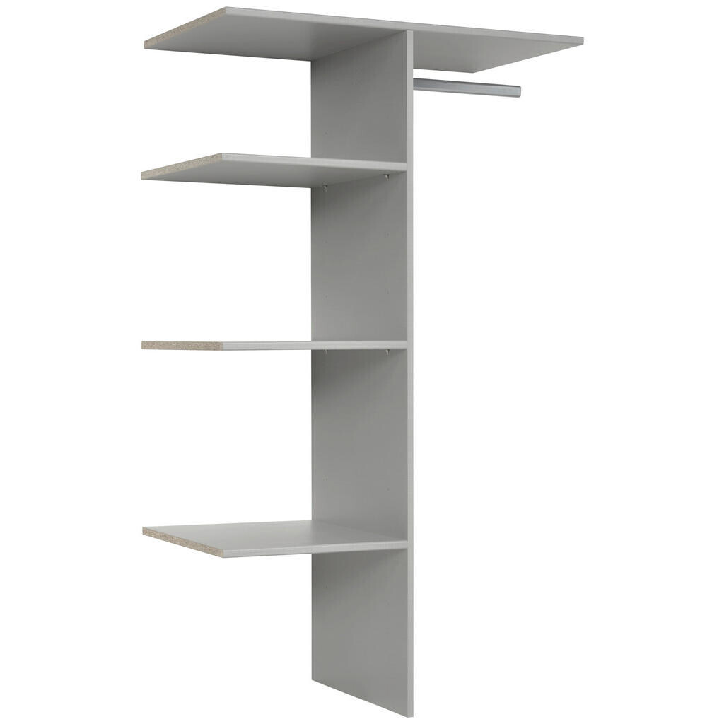 MID.YOU VNÚTORNÉ ČLENENIE, sivá, 87/150/50 cm