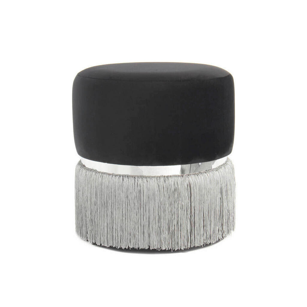 Kayoom TABURETKA, kov, textil, kompozitné drevo, 41/44,5/41 cm