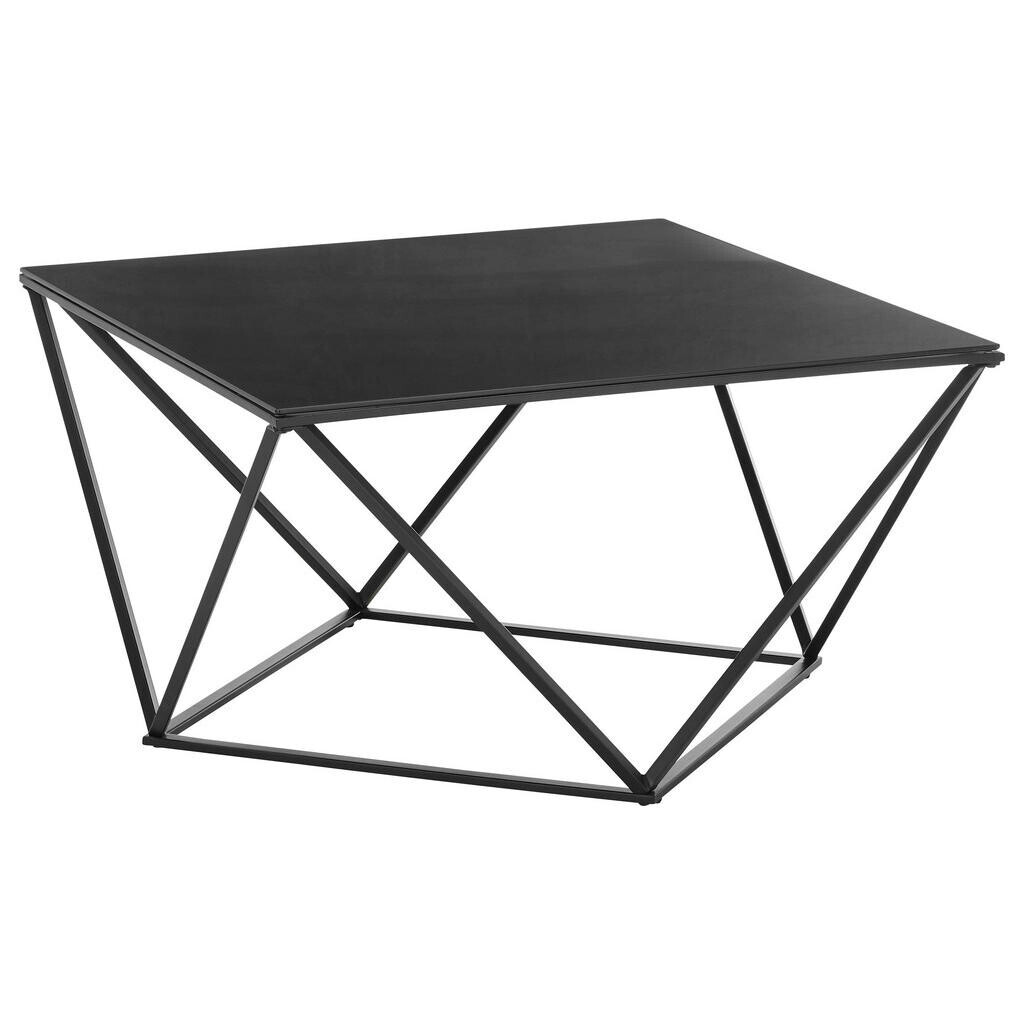 Boxxx KONFERENČNÝ STOLÍK, čierna, kov, sklo, 80/80/45 cm