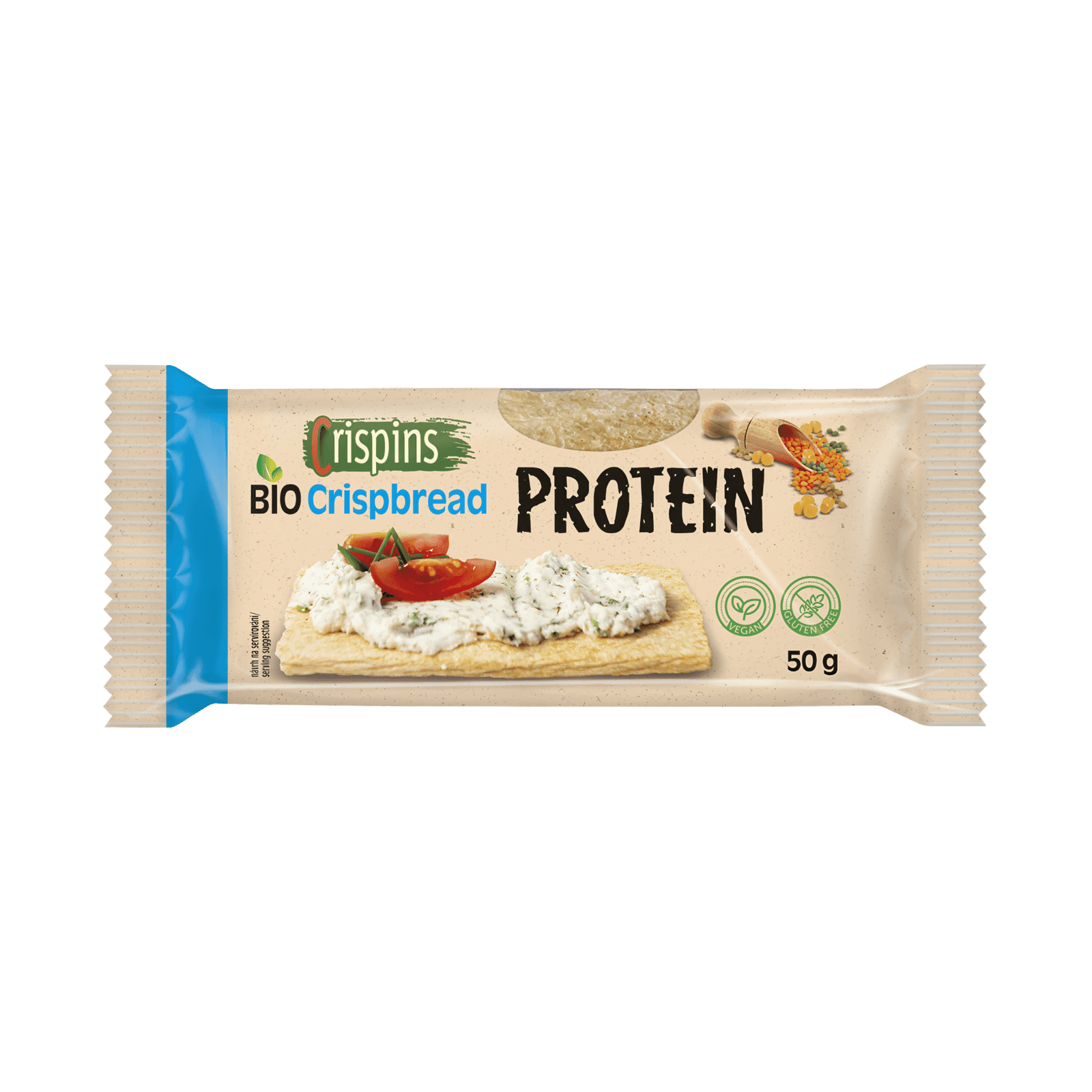 CRISPINS BIO proteínový krehký plátok 50 g