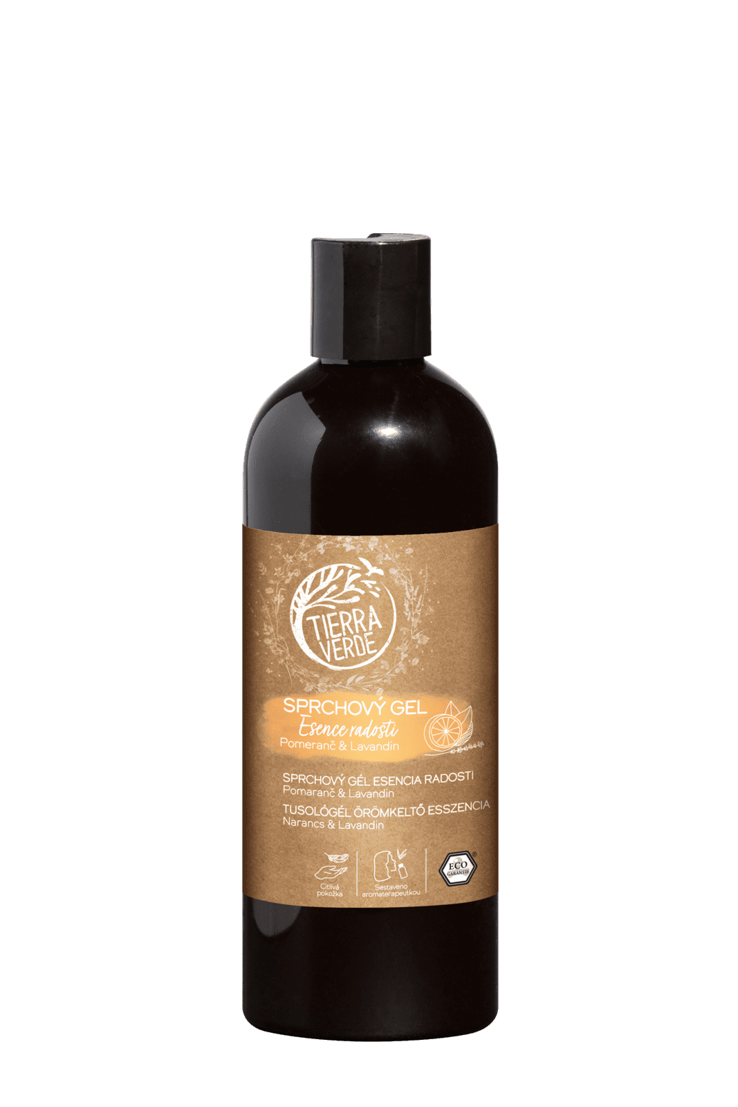 TIERRA VERDE Sprchový gél - Esencia radosti (fľaša) 500 ml