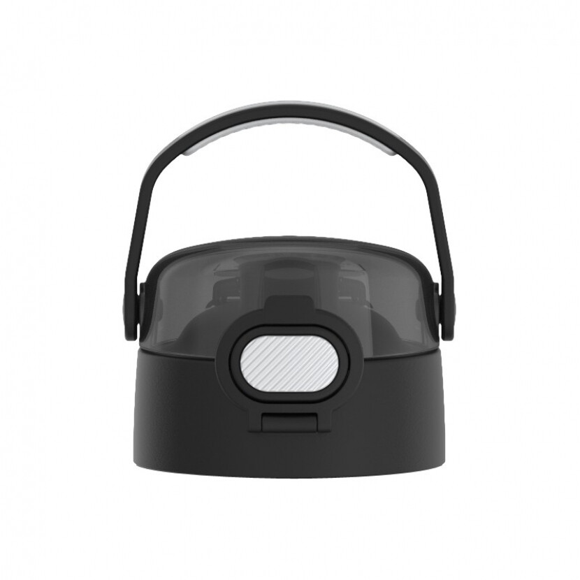 Hydratačný uzáver s pútkom a zámkom pre detskú sériu Thermos 12001x a 12002x - čierny