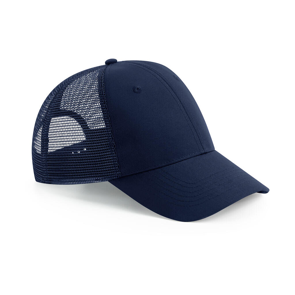 Šiltovka so sieťovinou Beechfield Urbanwear Trucker - navy