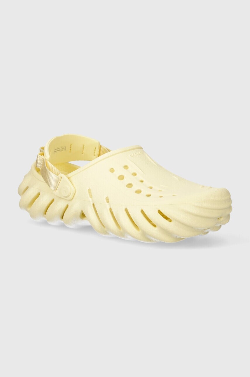 Šľapky Crocs X - (Echo) Clog žltá farba, 207937