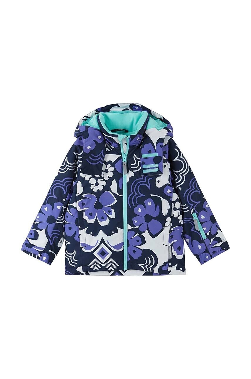Detská bunda Reima Palsi fialová farba, 5100356B