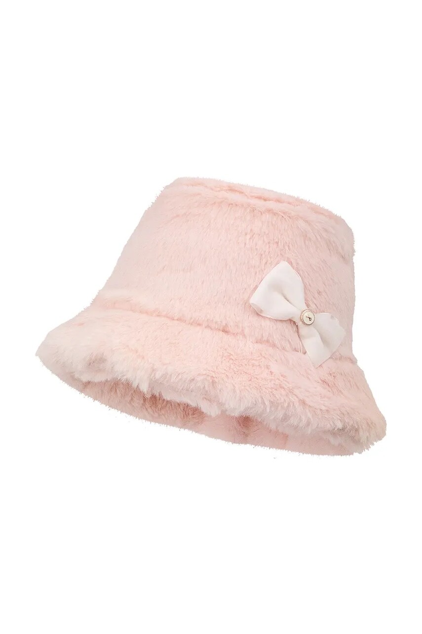 Detský klobúk Jamiks MOXIE ružová farba biela, JZI274