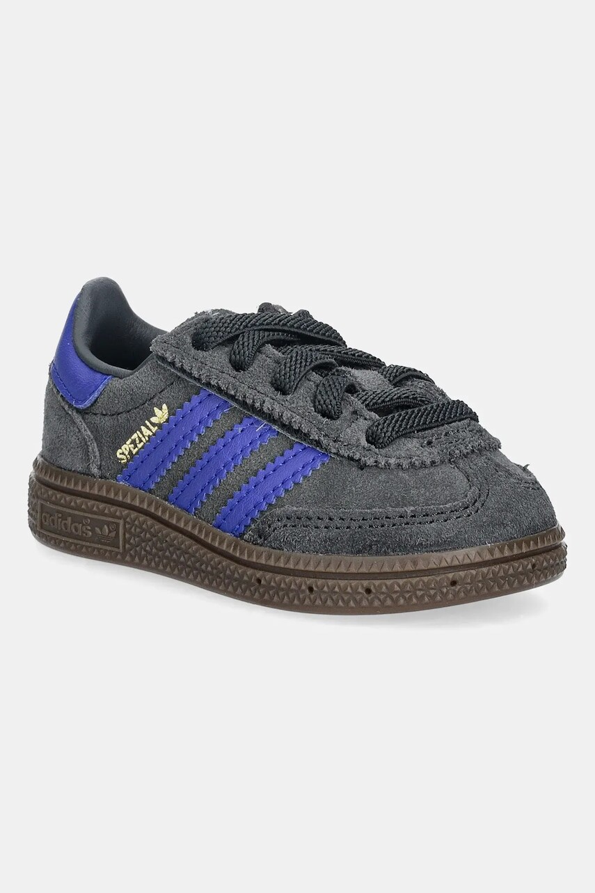 Detské tenisky adidas Originals HANDBALL SPEZIAL hnedá farba, JP9574
