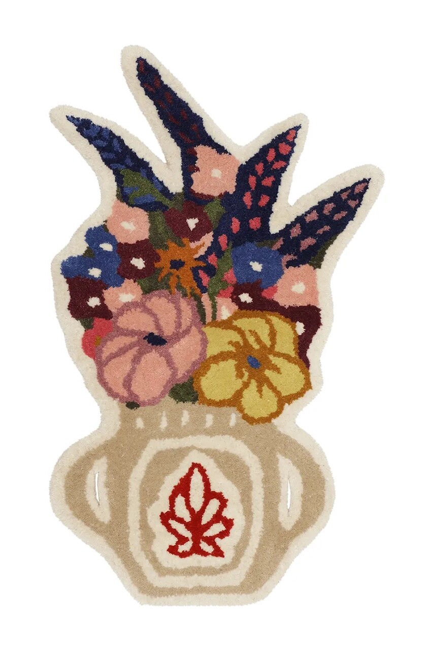 Vlnený koberec Bongusta Flower Vase 55 x 75 cm viac farieb