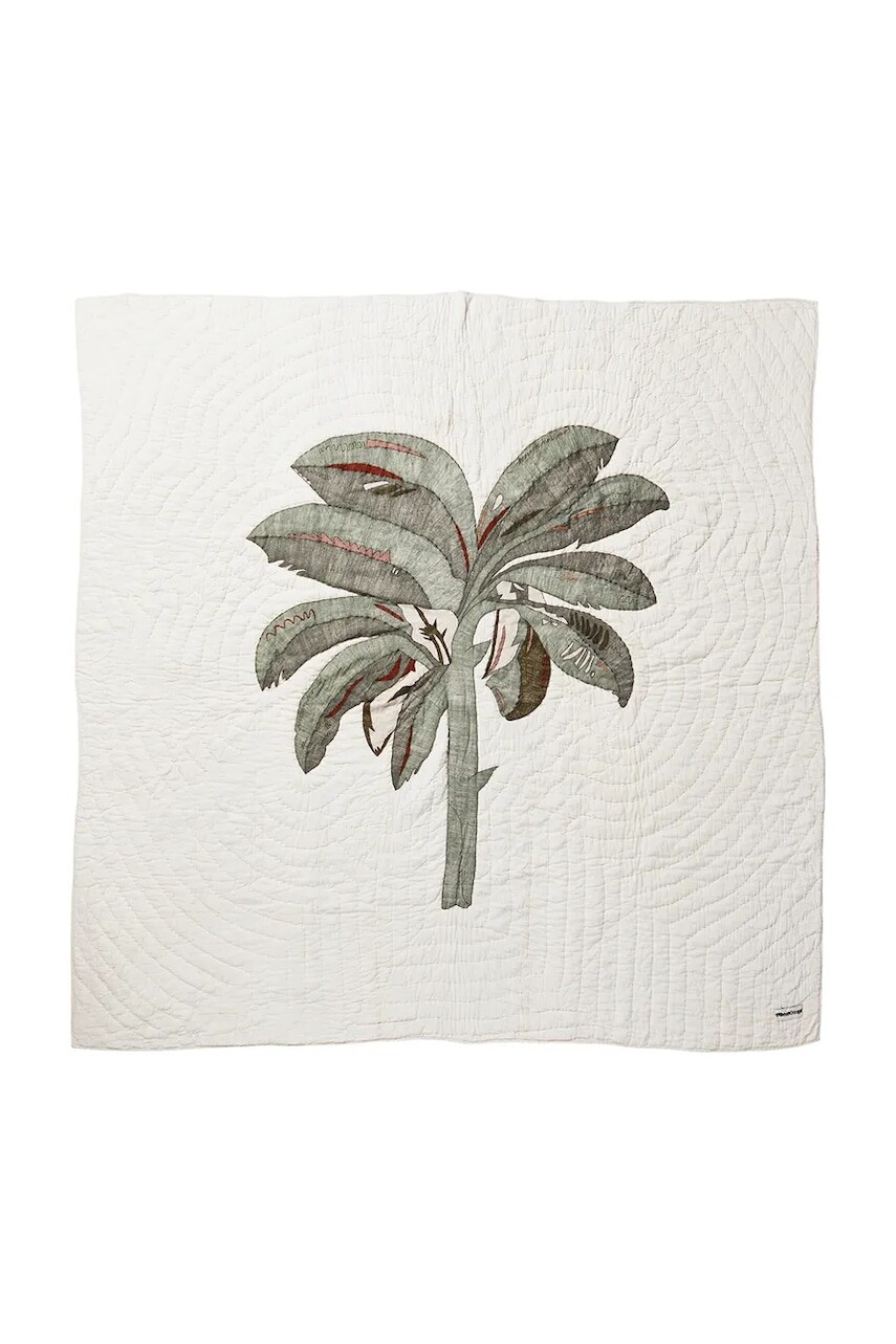 Bavlnený prehoz Bongusta Paradise 260 x 270 cm biela farba