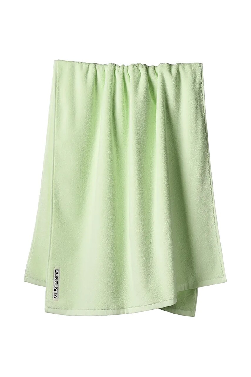 Stredný bavlnený uterák Bongusta Naram 70 x 140 cm zelená farba