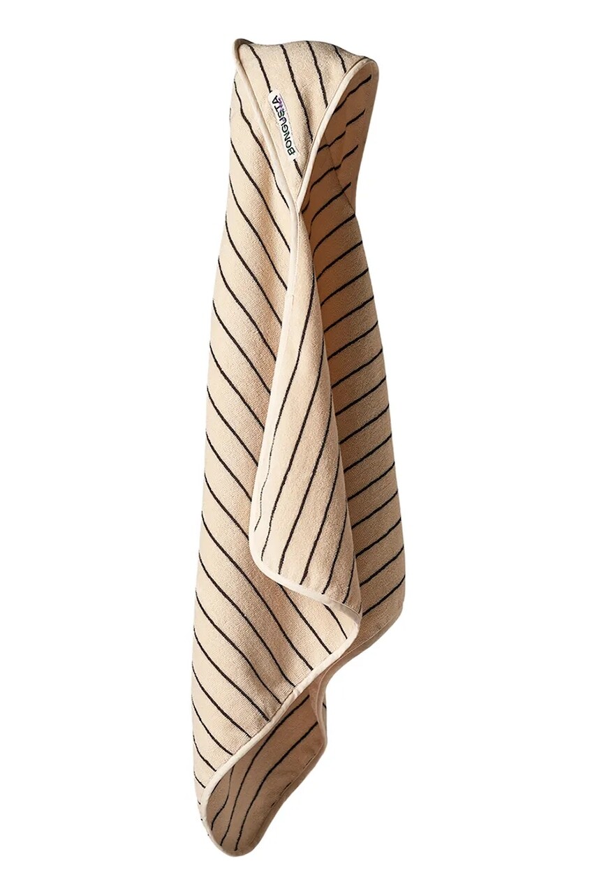 Detský bavlnený uterák Bongusta Naram 80 x 80 cm béžová farba