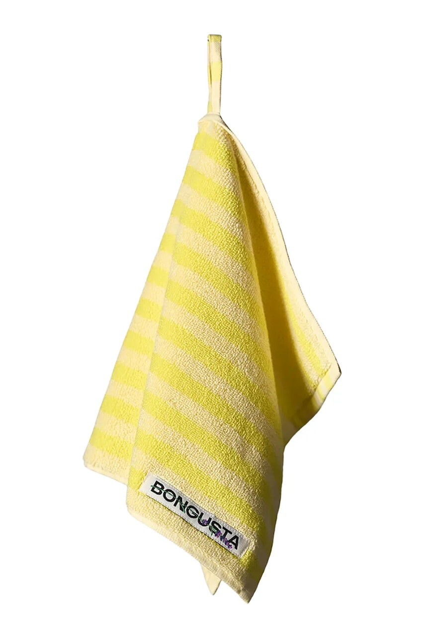 Malý bavlnený uterák Bongusta Naram 30 x 50 cm žltá farba