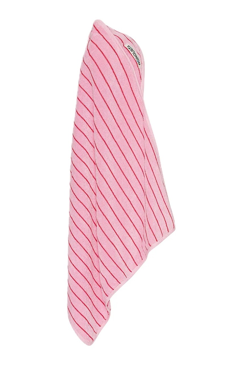 Detský bavlnený uterák Bongusta Naram 80 x 80 cm ružová farba