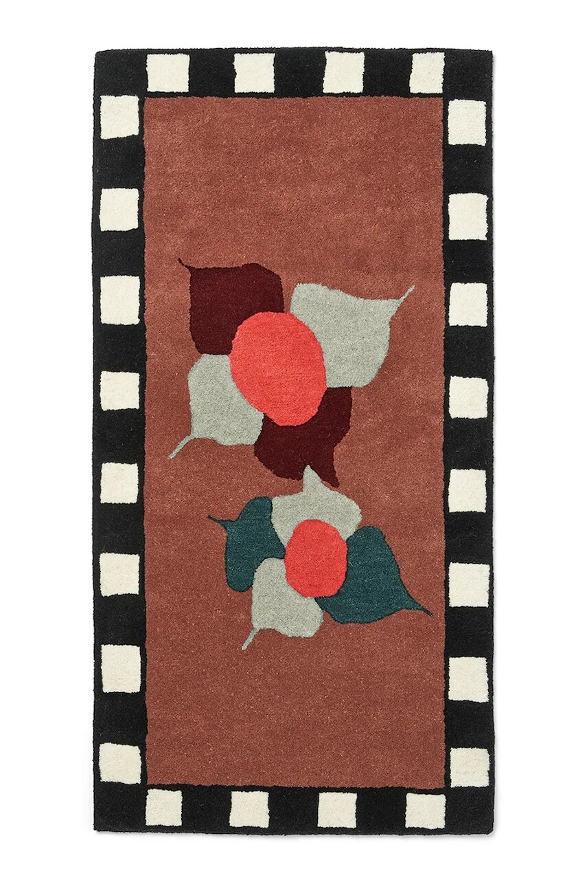 Vlnený koberec Bongusta Chess 140 x 70 cm viac farieb