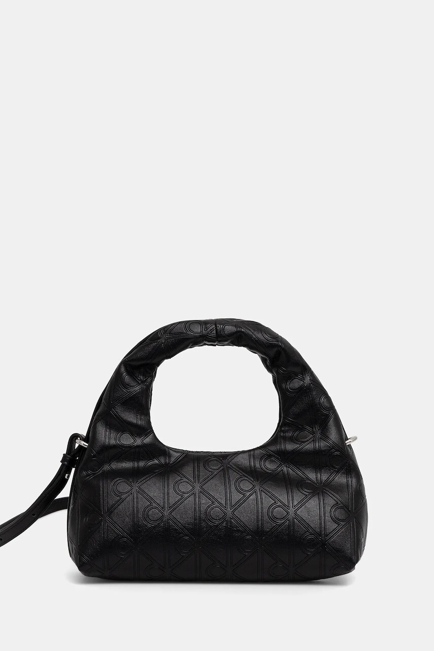 Kabelka Calvin Klein čierna farba, LV04F3200G