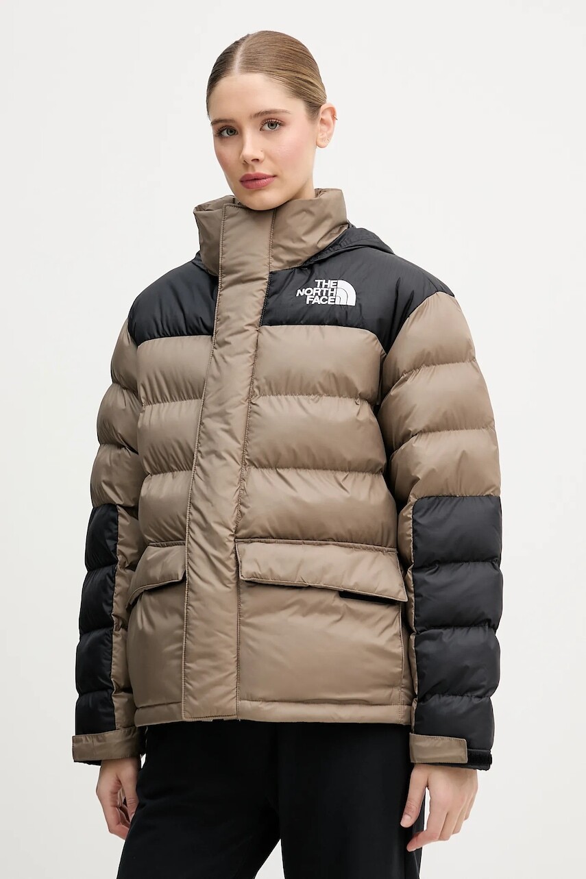 Bunda The North Face Limbara Insulated hnedá farba, zimná, NF0A8DZXBOW1