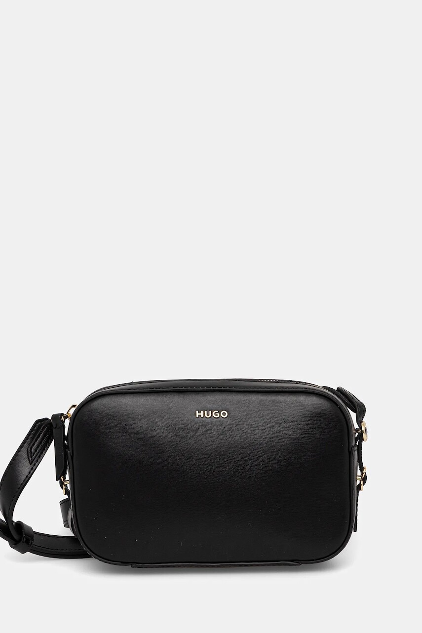 Kabelka HUGO Syndra_Crossbody čierna farba, 50557936