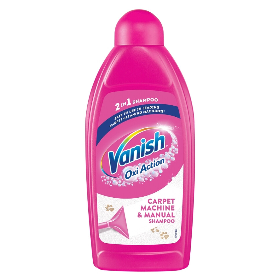 VANISH Oxi Action Šampón na strojné a ručné čistenie kobercov 500 ml