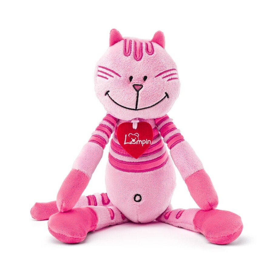 Lumpin Cat Rosalie, stredná - ružová, 38 cm