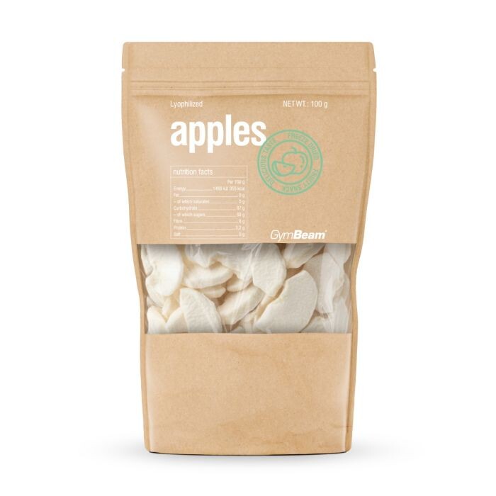 GymBeam Lyofilizované jablká 100 g