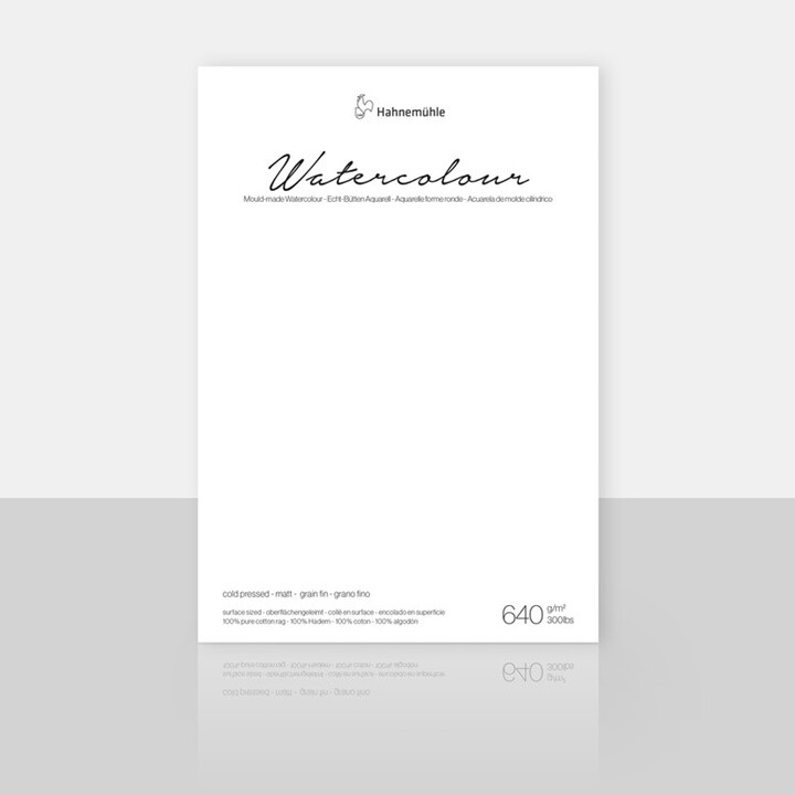 Akvarelový papier Watercolour 640 56 x 76 cm od Hahnemühle | different surfaces