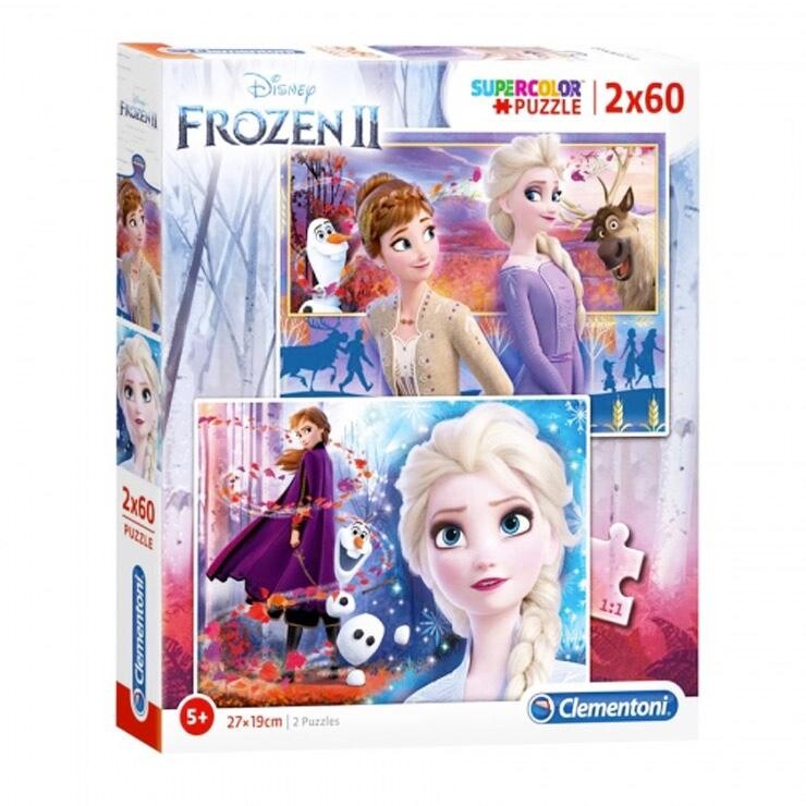 Puzzle 2x60 Frozen2 Clementoni