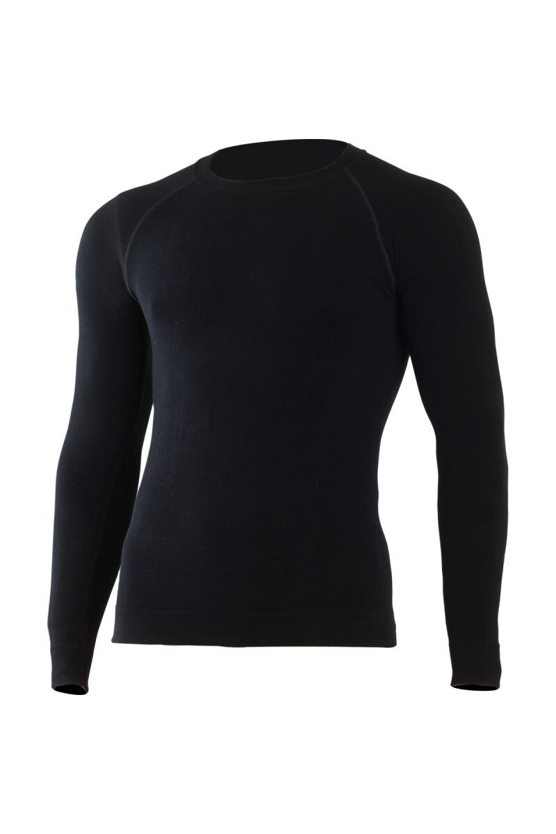 Lasting WOLF 9090 čierna bezšvové Merino triko Veľkosť: L/XL 8595067879086