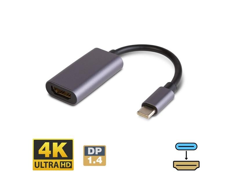 Adaptér DELIGHT 20338 USB-C/HDMI 0,16 m 4K