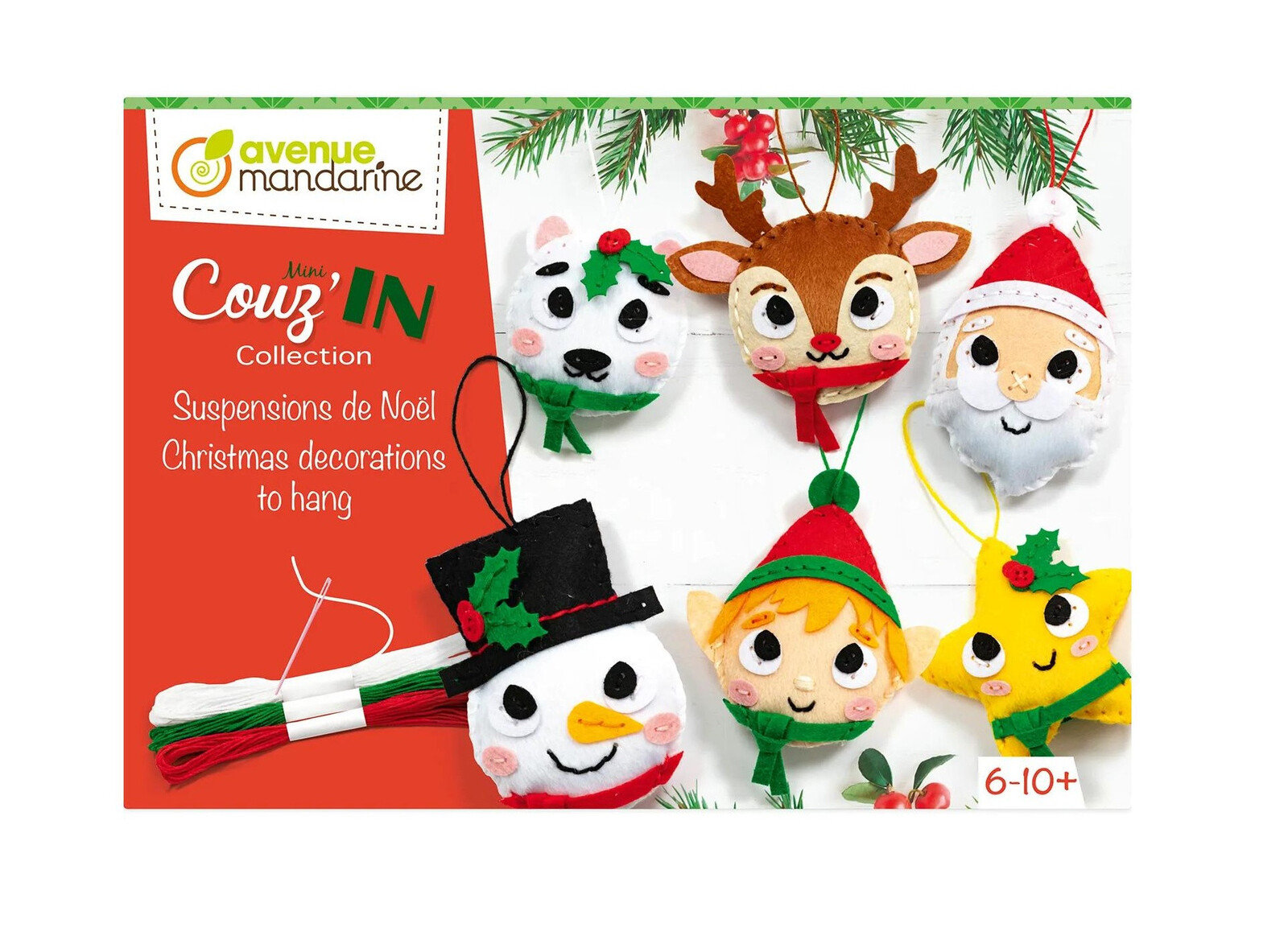 Kreatívna súprava šitia – vianočné ozdoby