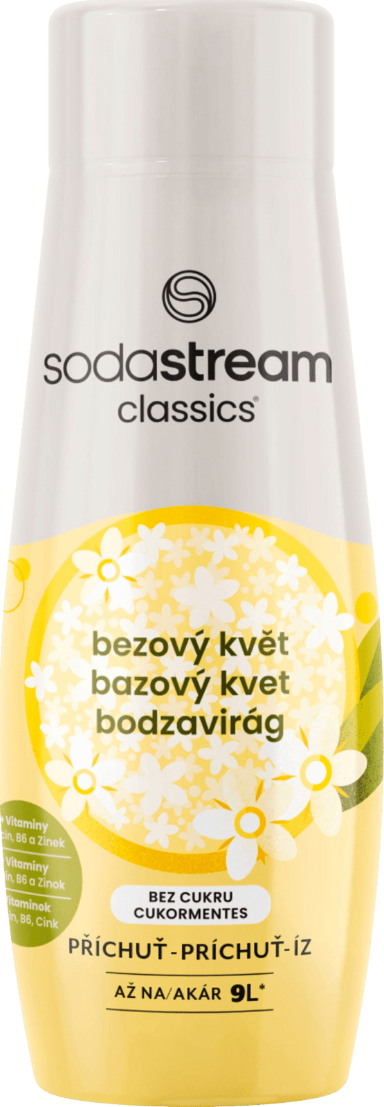 SODASTREAM Príchuť bazový kvet Zero 440 ml