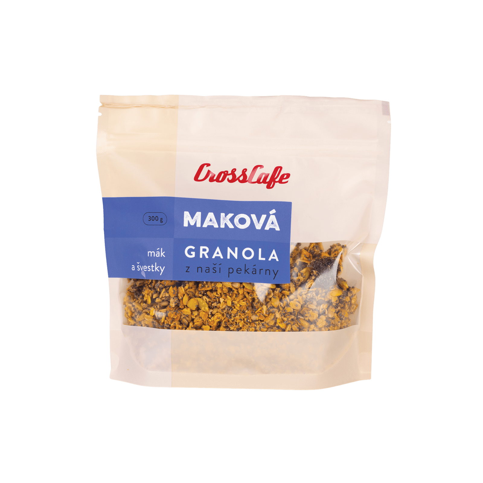 CROSSCAFE Granola maková 300 g