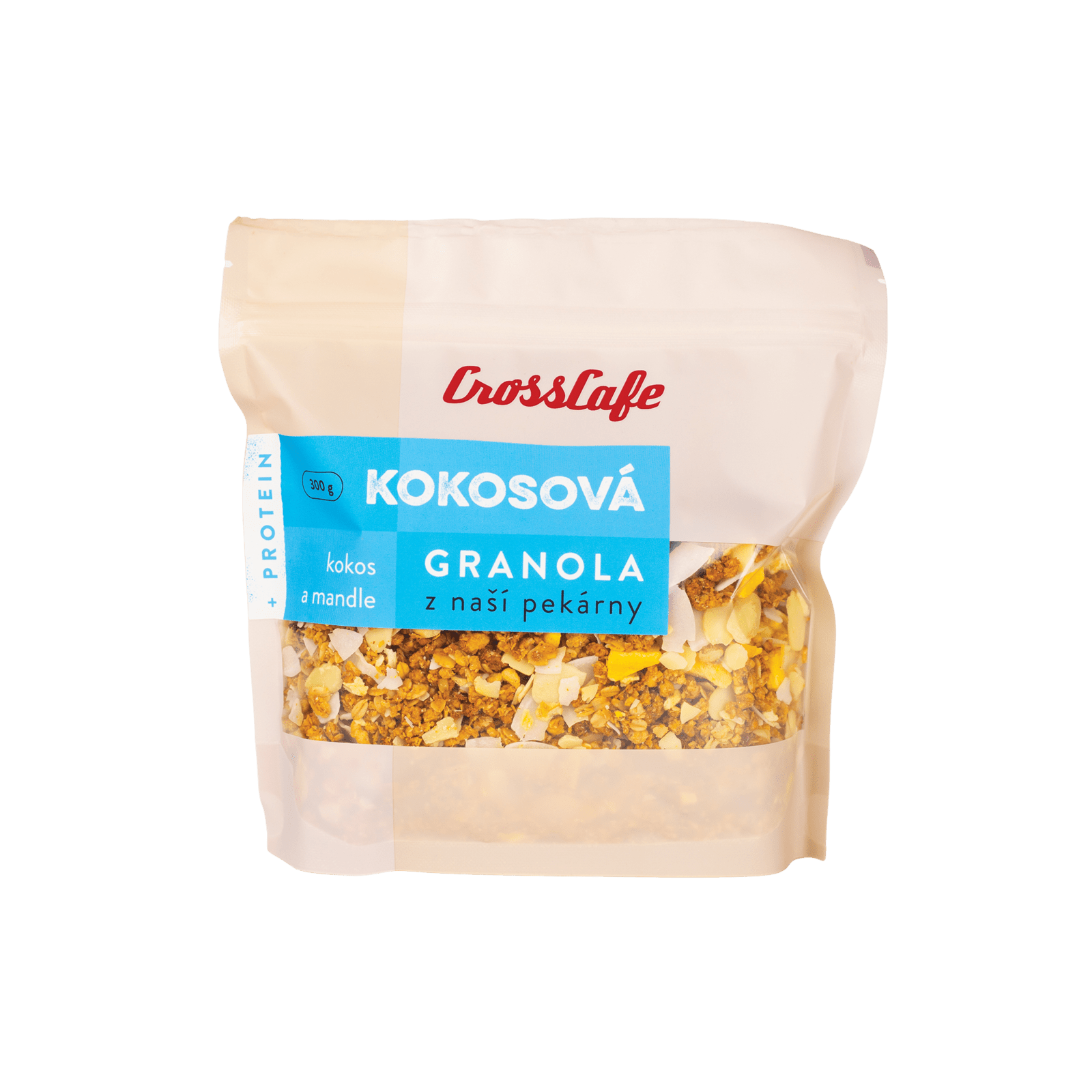 CROSSCAFE Granola kokosová 300 g