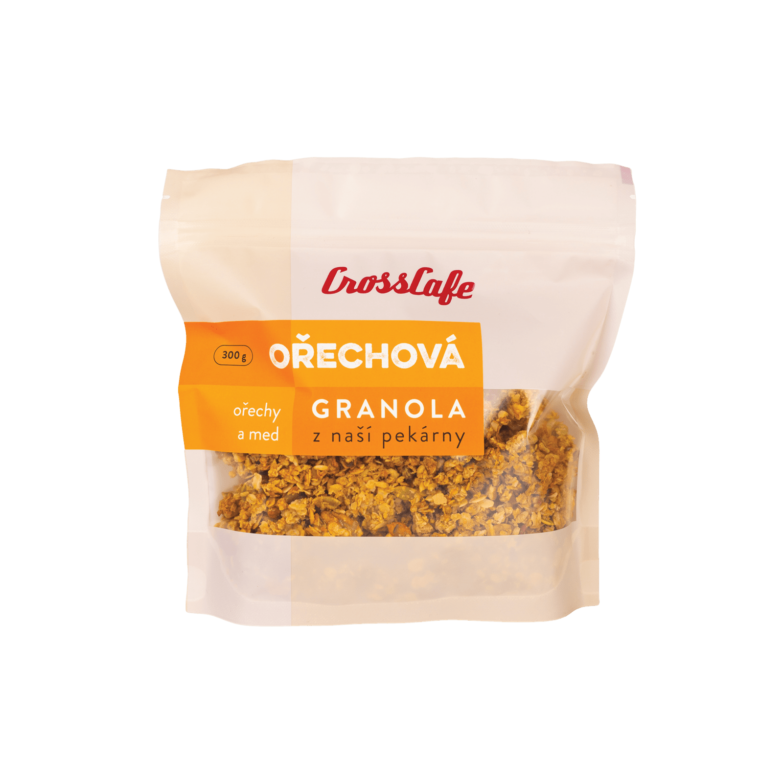 CROSSCAFE Granola orechová 300 g