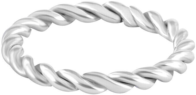 Troli Moderné kroucený oceľový prsteň 57 mm