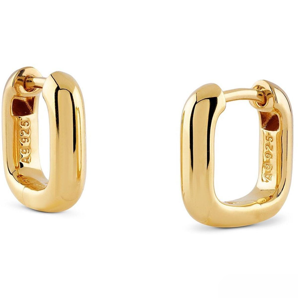 Guess Minimalistické pozlátené náušnice Nuances JSBE04526JWYGT/U