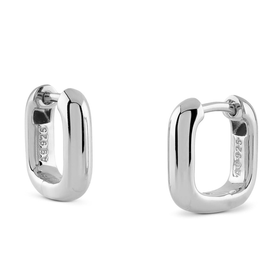 Guess Minimalistické strieborné náušnice Nuances JSBE04530JWRHT/U