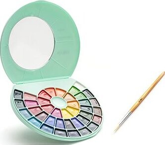 HIMI 38 polovlhkých barev (Semi - Moist), Green Edition