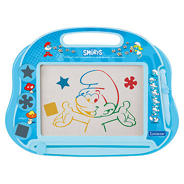 Lexibook Magnetická viacfarebná kresliaca tabuľka – Šmolkovia