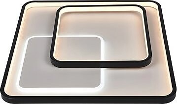 Eurakles Ivet 50 W, 3000 lm, 3000-6000 K, bílé/černé s dálkovým ovládáním