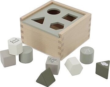 Label Label Vkladačka tvarov Olive Green